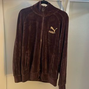 Maroon/Gold Puma Tracksuit! For Pimps Only!